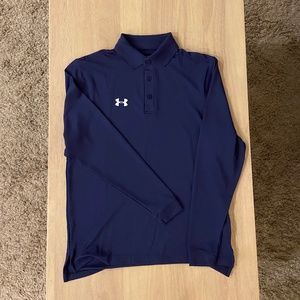 UA Loose Allseason long sleeve polo